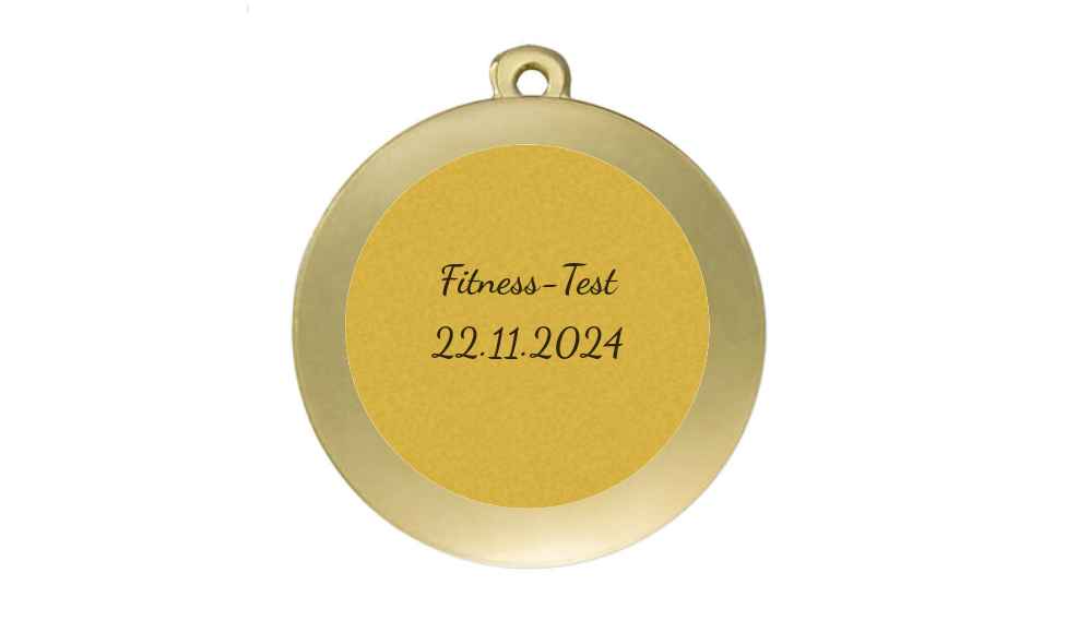 Medaille Siegerpokal Ø 50mm - Gold / 50 mm