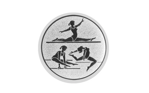 Glas Ständer W19x Schild & Emblem - 19.5 cm / Auswahl Weiß