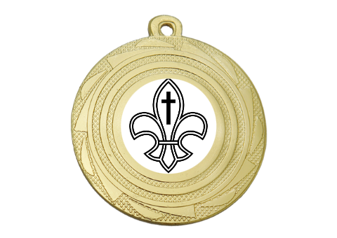 Medaille BS.ME100 Ø 45 mm - Gold / 45 mm