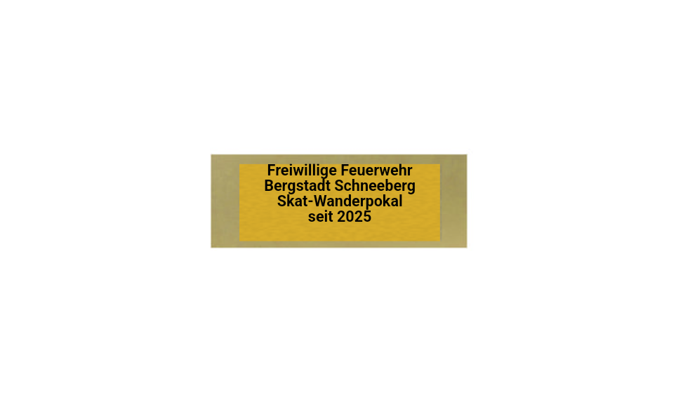 Glas Pokal Feuerwehr FG039 - 19 cm / Transparent Schwarz