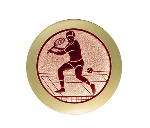 Glastrophäe 136-2 - Bunt / 15 cm