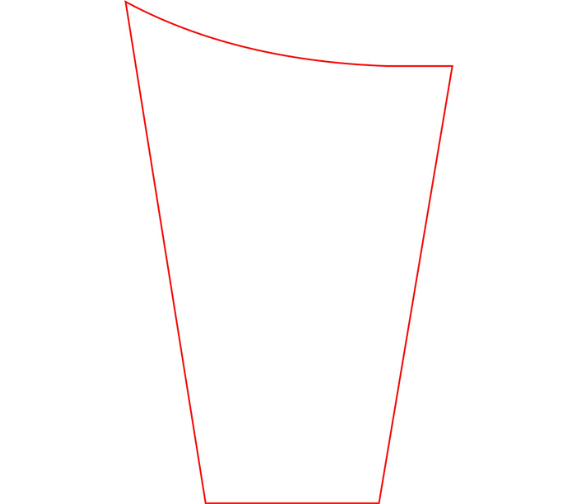 Glas Pokal GL.026-L - 29 cm / Transparent Schwarz / Laser-Gravur