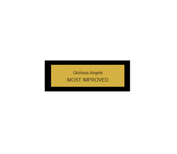 Mini Pokal Stern 190-G - Gold / 10 cm