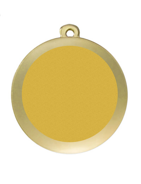 Medaille Fußball D101 / 59x39 mm - Gold / 59x39 mm