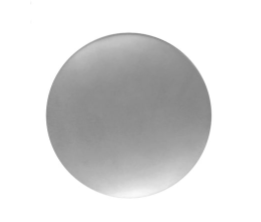 Glas Pokal 137-1 Schild & Emblem - Silber / 19 cm