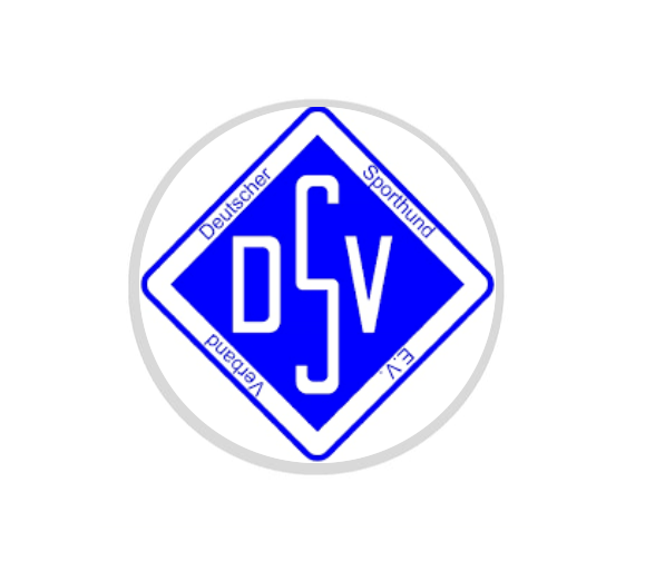 Glas Ständer W19x Schild & Emblem - 19.5 cm / Auswahl Blau