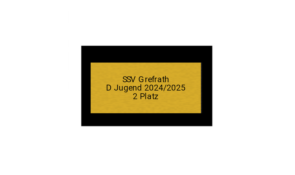 Fußball Pokal 85-3 teilweise begrenzt! - Silber Gold / 36 cm