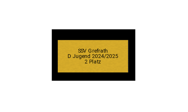 Fußball Pokal 85-3 teilweise begrenzt! - Silber Gold / 36 cm