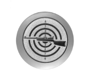 Glas Pokal 8808 blau Schild & Emblem - Transparent Blau / 18.5 cm