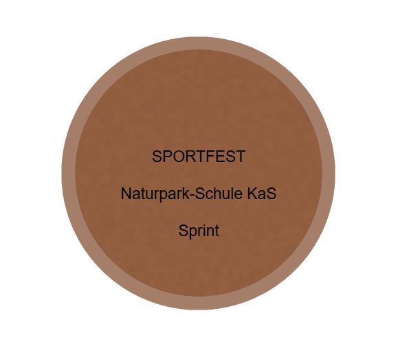 Gravurronde Bronze selbstklebend - Bronze / 30 mm