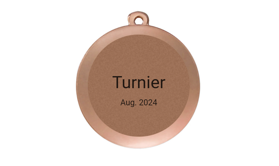 Medaille Fußball BS.ME75 - Bronze / 50 mm