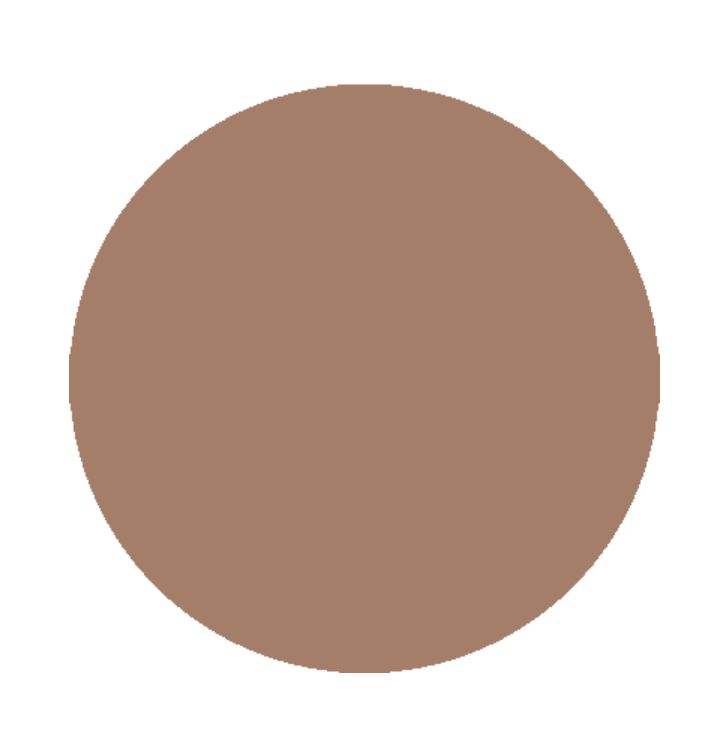 Aluminium-Emblem - 50 mm / Bronze/Alu