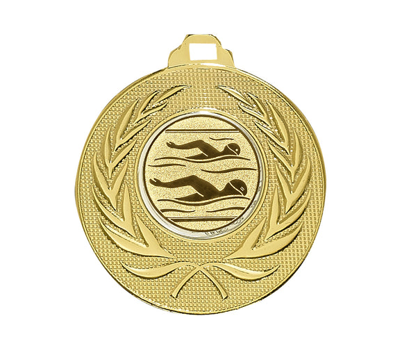 Medaille 098L Ø 50 mm - Gold / 50 mm