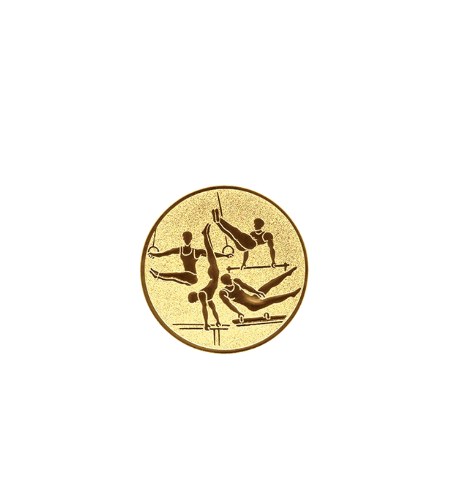 Farbmedaille Ø 50 mm - Türkis / 50 mm