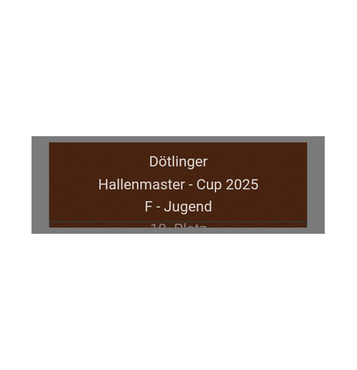 Fußball Pokal 0951 - 28 cm / Gold/Blau