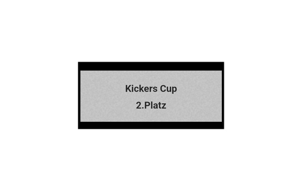 Pokalserie X151 Fußball Kid - 29.5 cm / Silber Gold