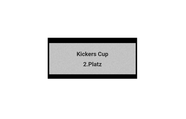Pokalserie X151 Fußball Kid - 29.5 cm / Silber Gold