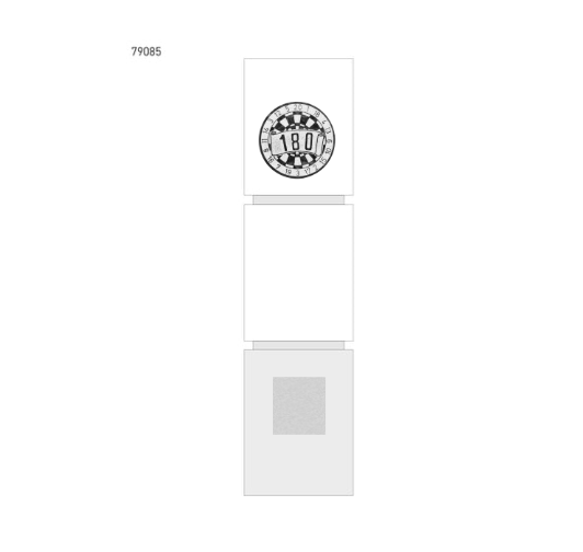 Crystal Ice Tower Award 79085 - Laser-Gravur / Gefrostet / Klar / 24.5 cm