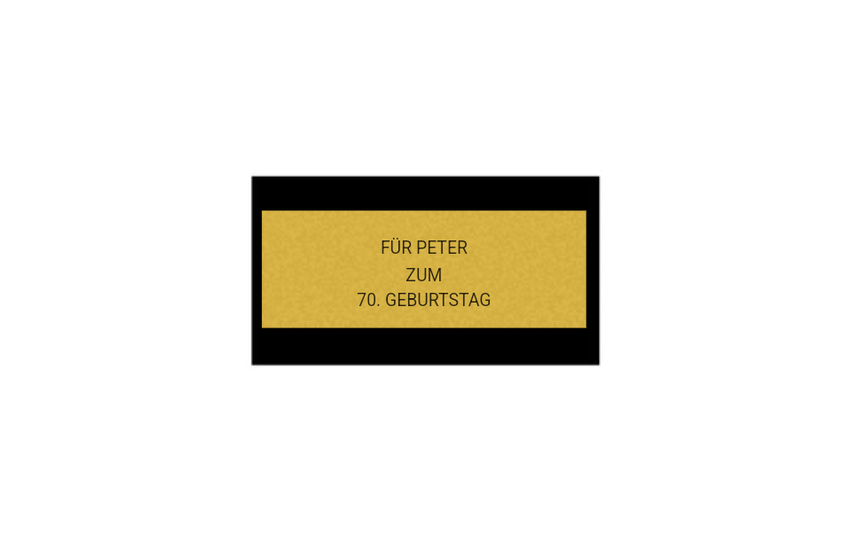 Hollywood Classic Award in Gold - Gold / 18 cm