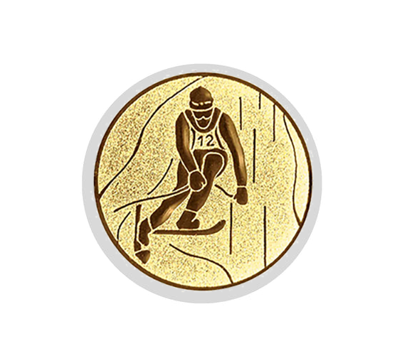 Glas Pokal 3526 Schild & Emblem - Transparent / 19 cm