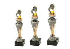 Pokalserie X151 Tennis - Silber Gold / 29,5 cm