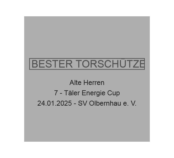 3D Torschütze im Glasblock - Glas / 50 x 50 x 80 mm