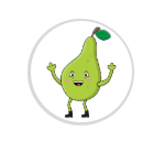 Glas Ständer W19x Schild & Emblem - 21.5 cm / Auswahl Weiß