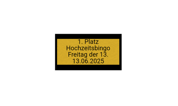 Pokal Herzen ML-HEA - 21 cm / Gold