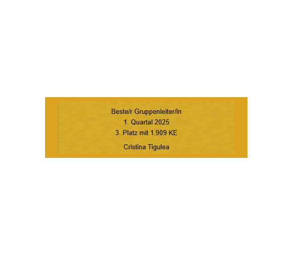 Gravurschild Gold selbstklebend - Gold / 50 x 15 mm