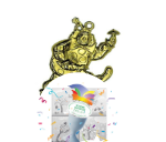 Karnevals Medaille 8996g - Gold / 10.8 cm