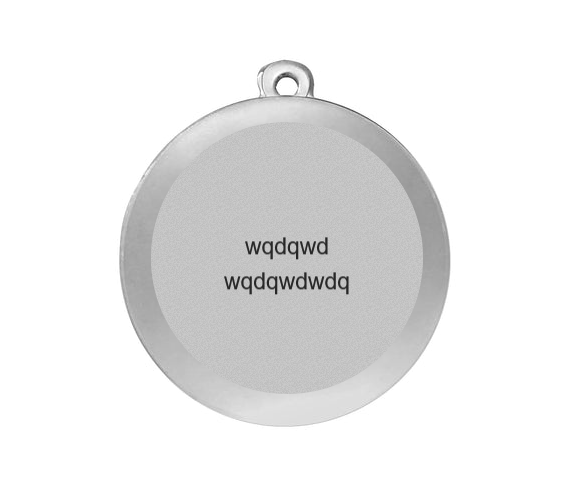 Medaille Fußball D112A Ø 50mm - Silber / 50 mm