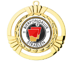 Medaille D62 - Ø 90mm - Gold / 90 mm