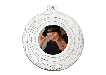 Medaille BS.ME100 Ø 45 mm - Silber / 45 mm