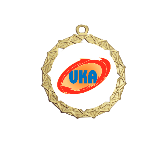 Medaille BS.ME96  Ø 70mm - Gold / 70 mm