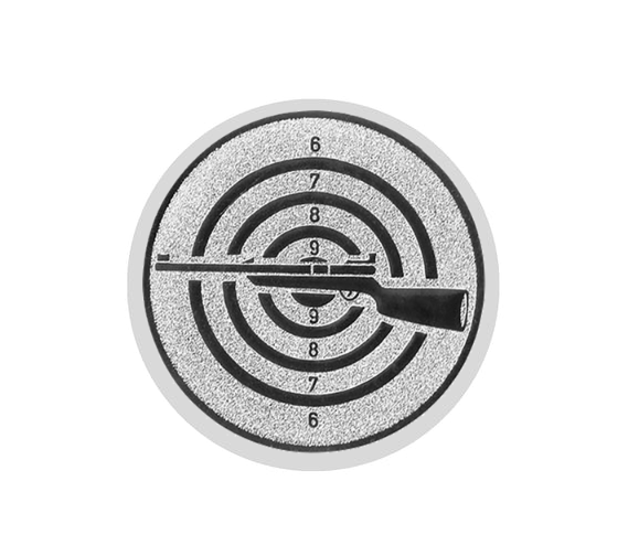 Glas Pokal Jane 8809 Schild & Emblem - Transparent Silber / 14 cm