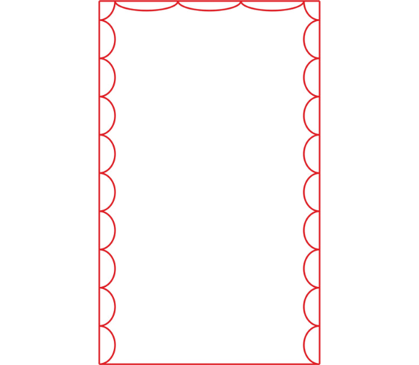 Wellenschliffpokal 6663 inkl. Lasergravur - Transparent / 17,7x14 cm / Laser-Gravur