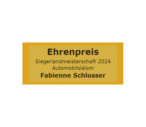 Gravurschild Gold selbstklebend - Gold / 60 x 25 mm