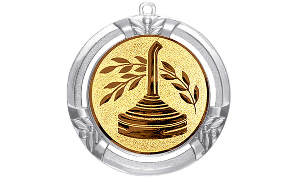 Medaille BS.ME18 Ø 70 mm - SIlber / 70 mm