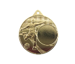 Medaille Fußball 396 Ø 50 mm - Gold / 50 mm