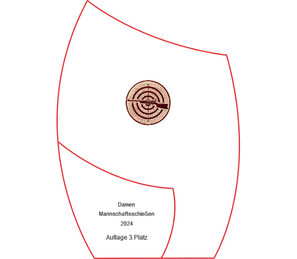 Glas Pokal 8808 Blau Lasergravur - Transparent Blau / 18.5 cm / Laser-Gravur