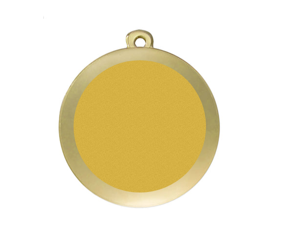Karnevals Medaille D113_K Ø 60mm - Gold / 60 cm