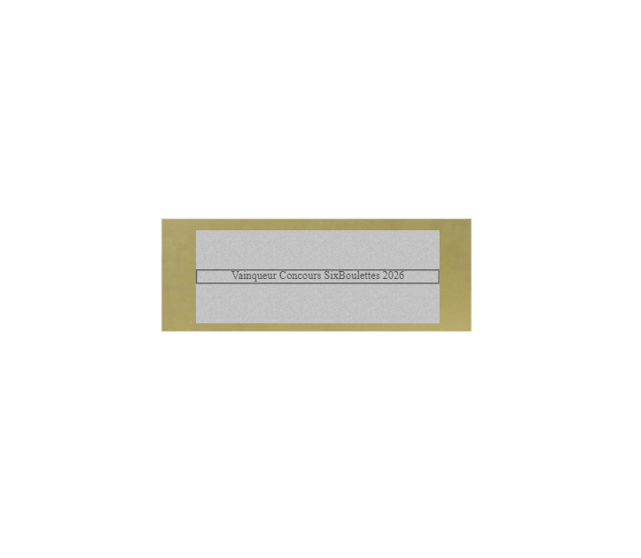 Glas Pokal Petanque Mann FG027 - 19 cm / Transparent Schwarz