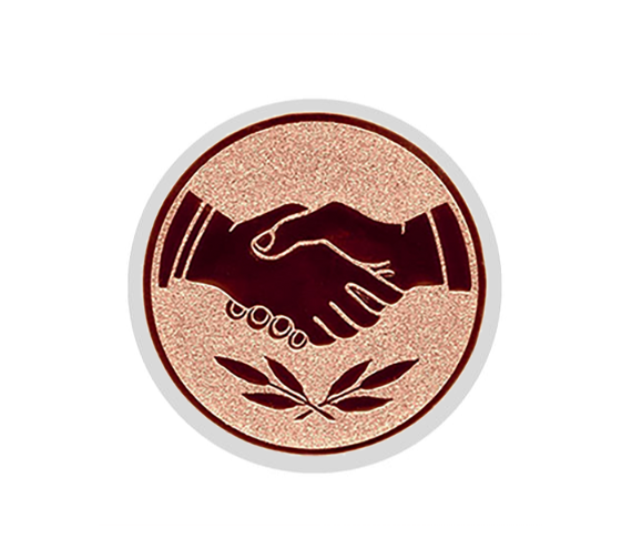 Glas Pokal 3526 Schild & Emblem - Transparent / 15 cm