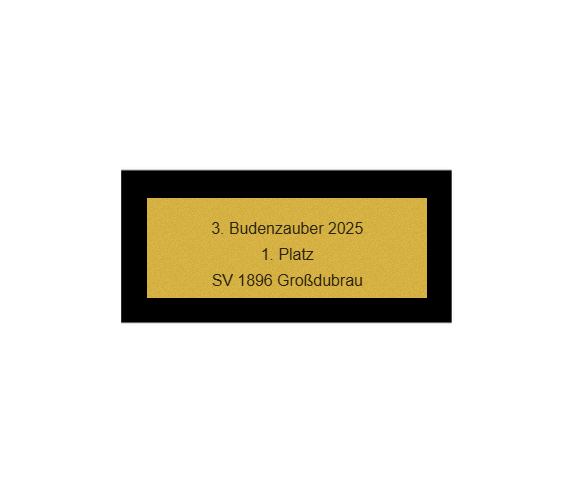 Pokalserie X151 Fußballspieler - 29.5 cm / Silber Gold