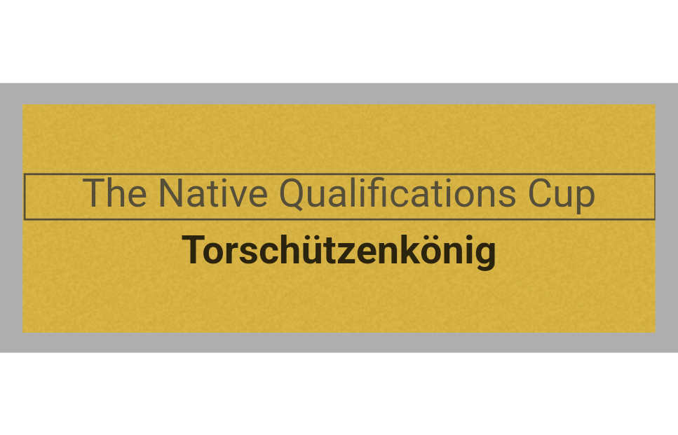 Fußball Pokal 0951 - 24 cm / Gold/Blau