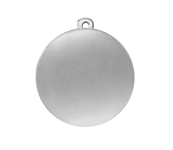 Medaille Fußball BS.ME75 50 mm - Silber / 50 mm