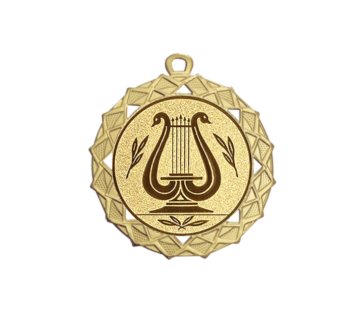Medaille BS.ME96  Ø 70mm - Gold / 70 mm