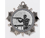 Zamak-Medaille 9229 Ø 70mm - Silber / 70 mm