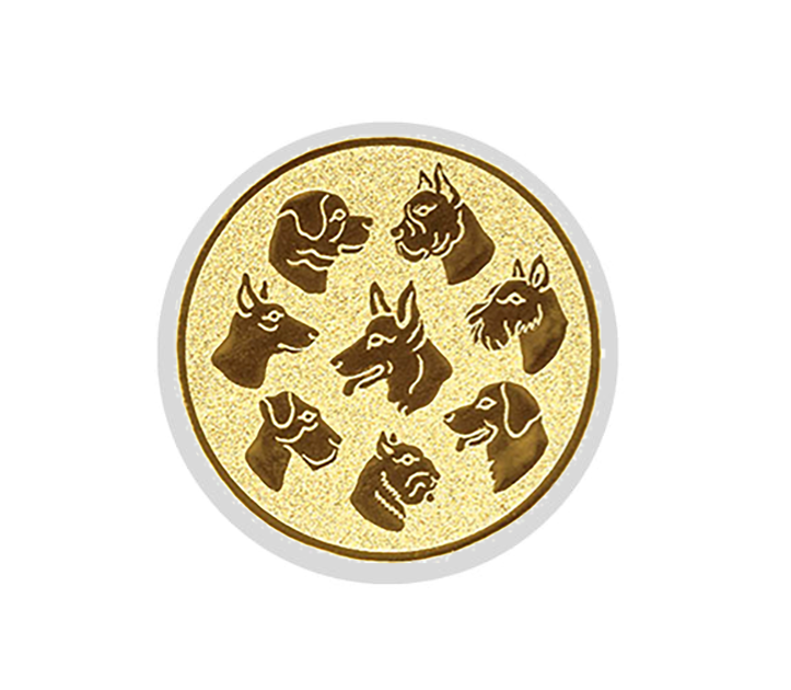 Glas Pokal 3526 Schild & Emblem - Transparent / 19 cm