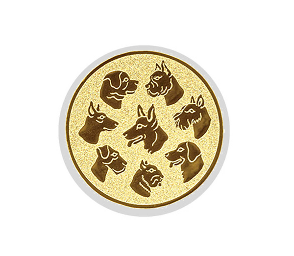 Glas Pokal 3526 Schild & Emblem - Transparent / 19 cm